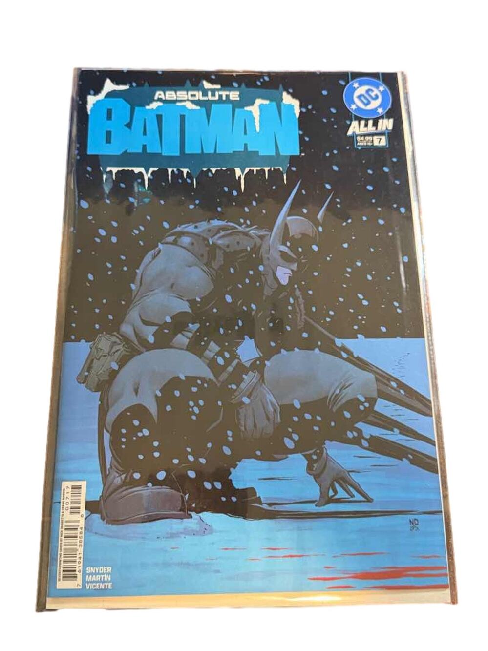 Absolute Batman #7 First Print Nick Dragotta Cover 1st Mr. Freeze